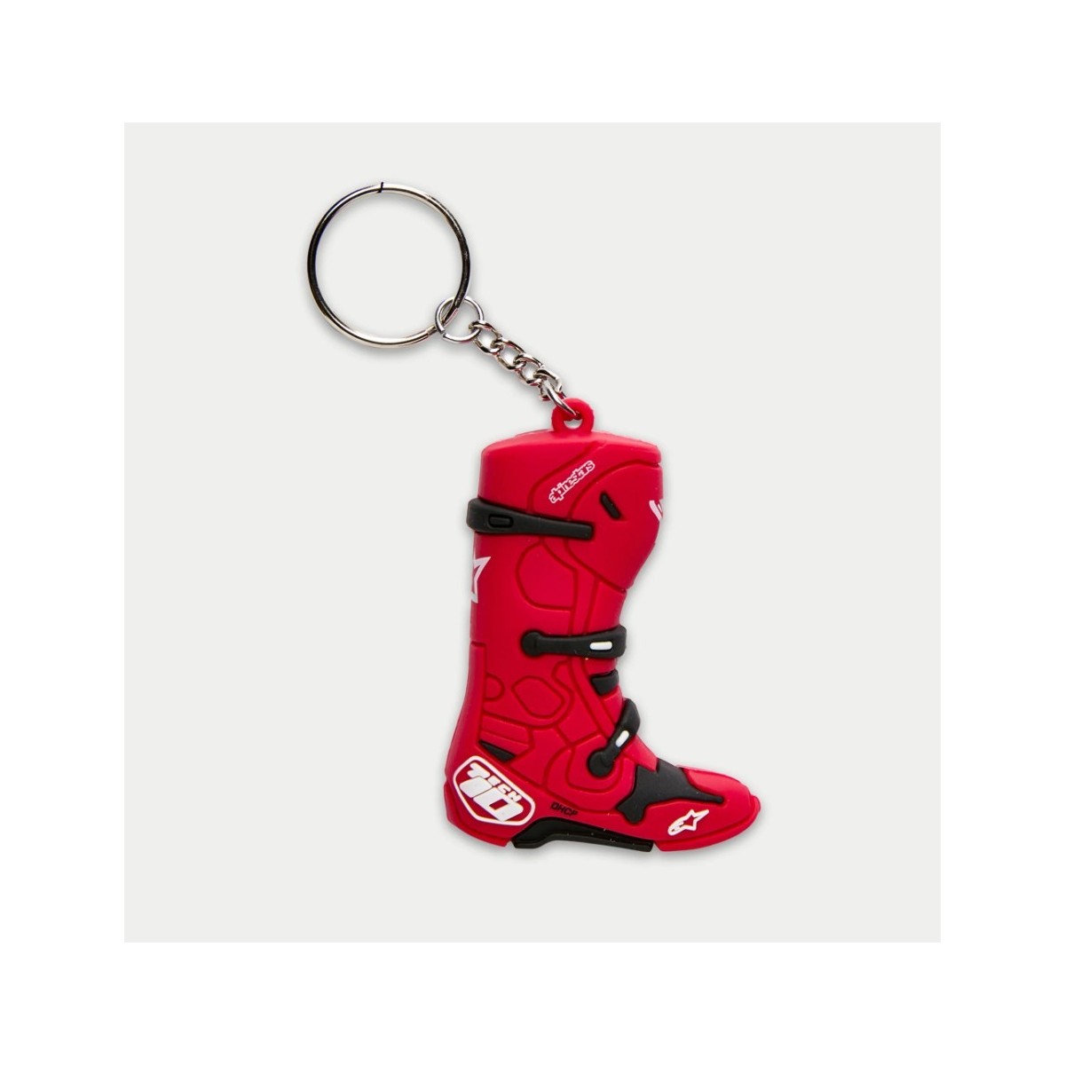 Porte clés Alpinestars New Tech 10 Boot Rouge 