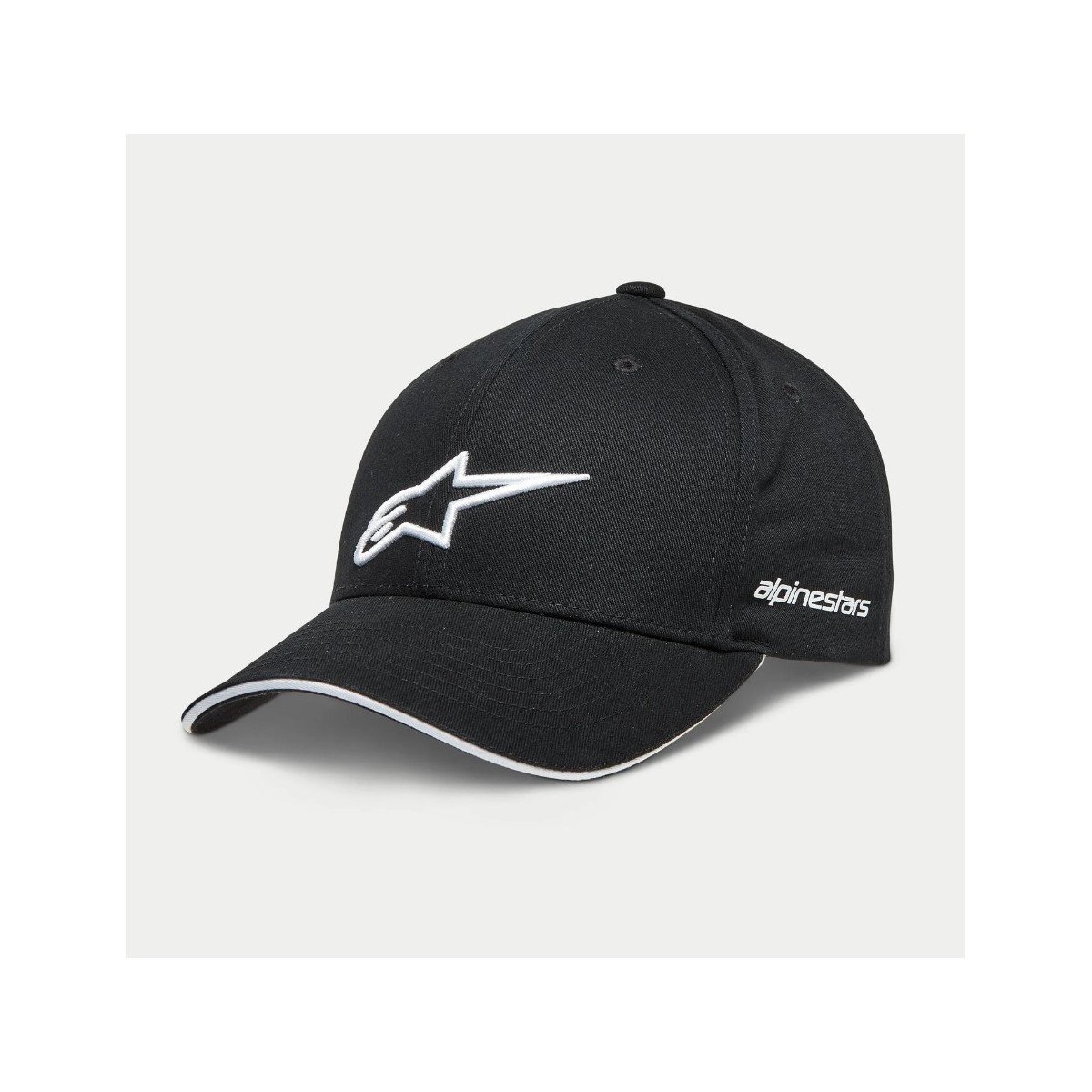 Casquette Alpinestars Rostrum Noir Blanc 