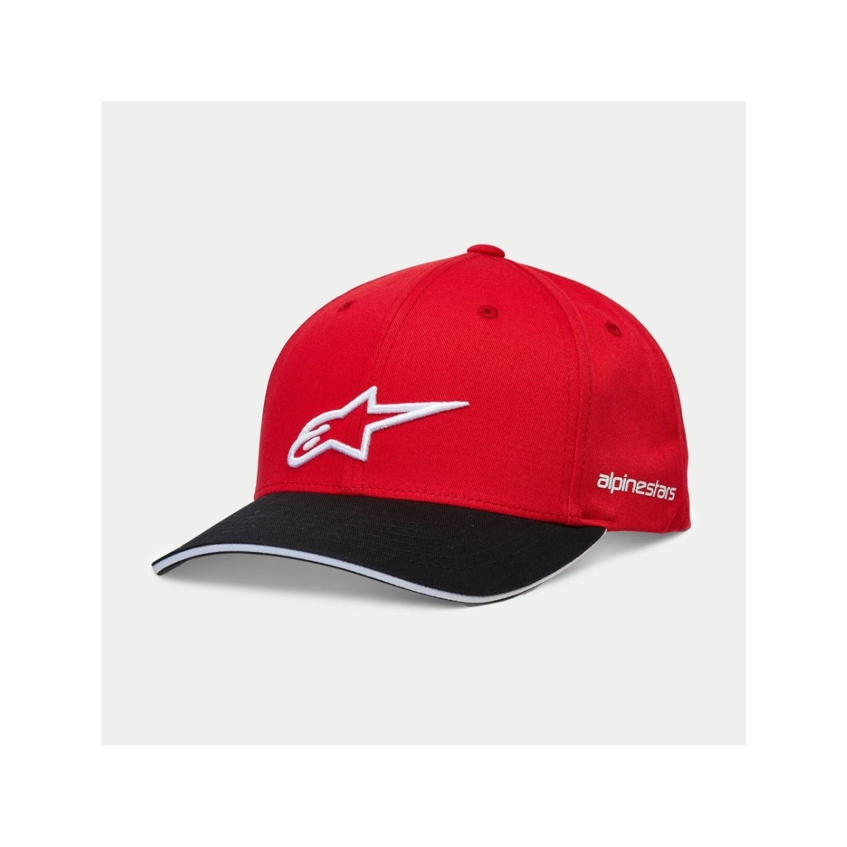 Casquette Alpinestars Rostrum Rouge Noir 