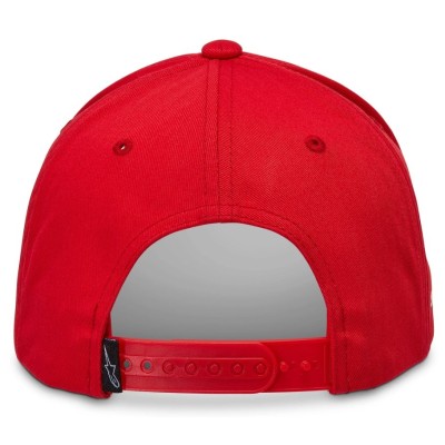 Casquette Alpinestars Rostrum Rouge Noir 