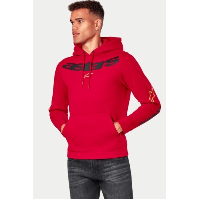 Sweat Alpinestars Hoodie Elliptic Rouge 