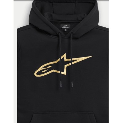 Sweat Alpinestars Hoodie Gilded Noir Or 