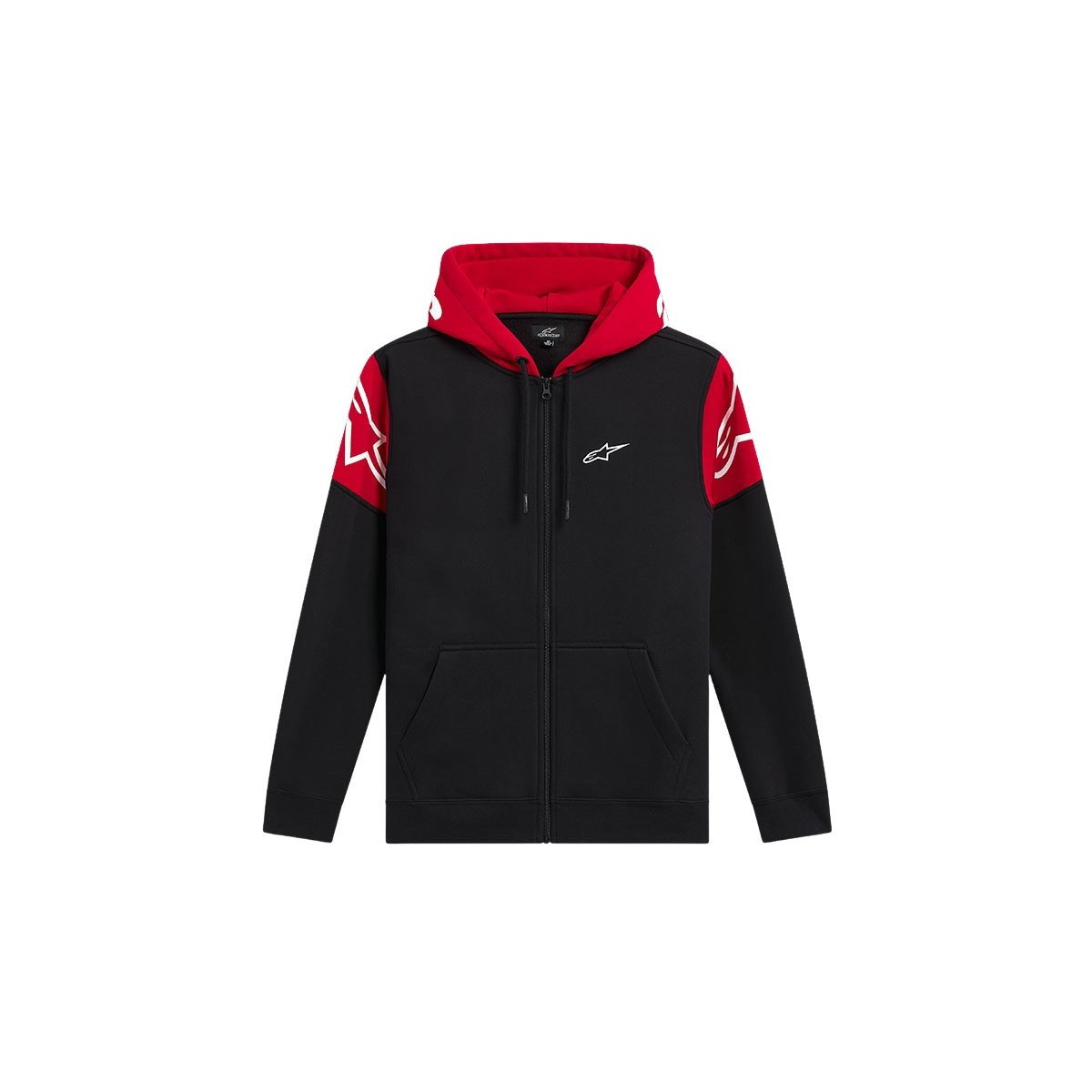 Sweat Alpinestars Hoodie Velocity Noir Rouge 