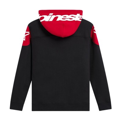 Sweat Alpinestars Hoodie Velocity Noir Rouge 