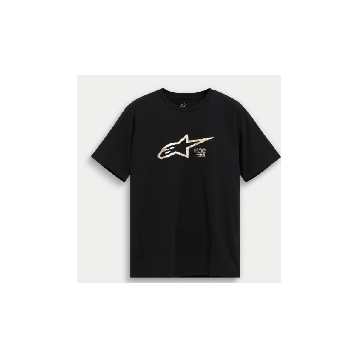 Tee Shirt Alpinestars Golden Noir 