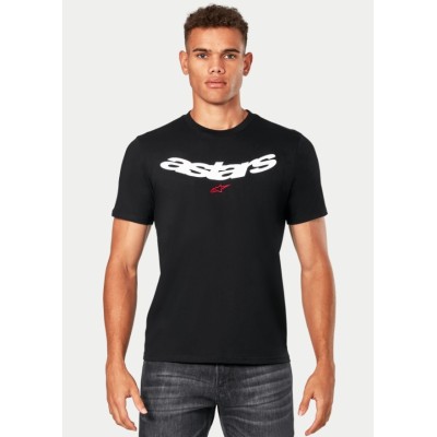 Tee Shirt Alpinestars Elliptic Noir 