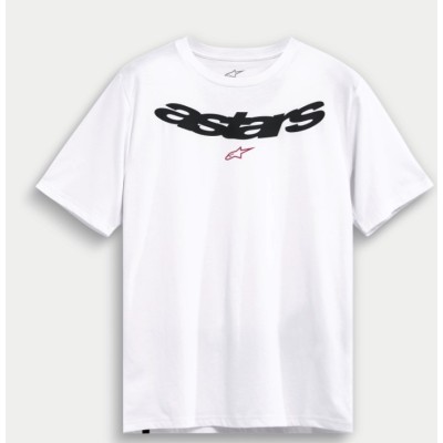 Tee Shirt Alpinestars Elliptic Blanc 