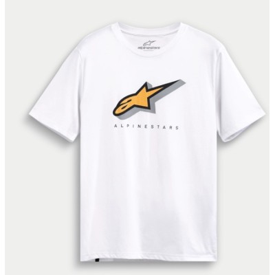 Tee Shirt Alpinestars Quicker Blanc 
