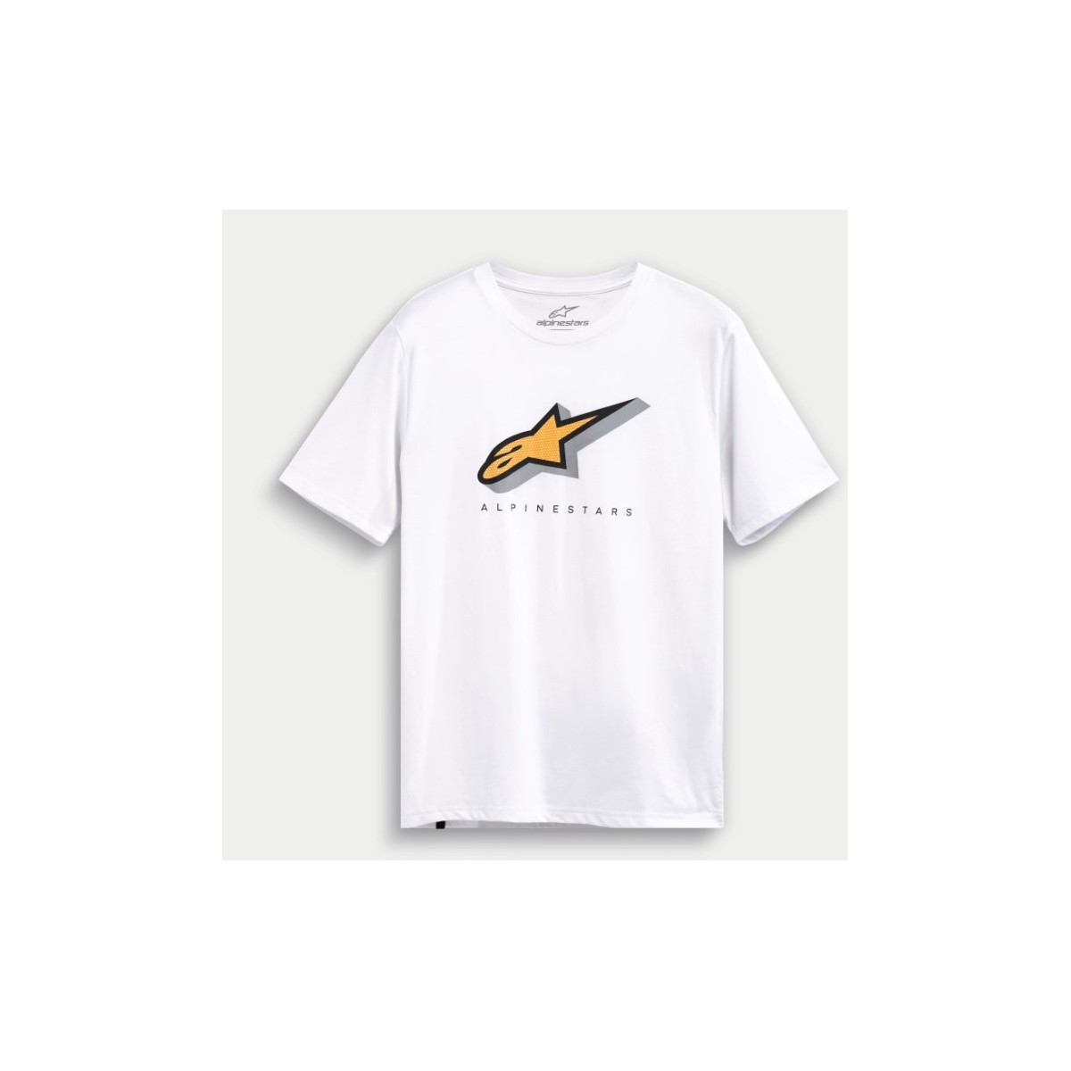 Tee Shirt Alpinestars Quicker Blanc 