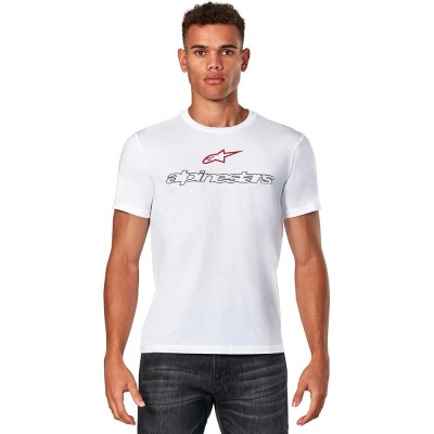 Tee Shirt Alpinestars Liner Trace Blanc 