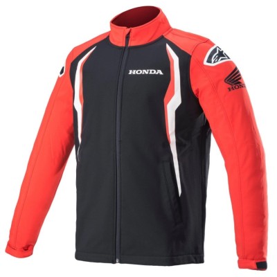 Veste softshell Alpinestars Honda Rouge/ Noir 