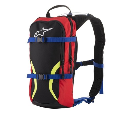 Sac à dos Hydratation Alpinestars Iguana Noir/Bleu/Rouge/Jaune Fluo 