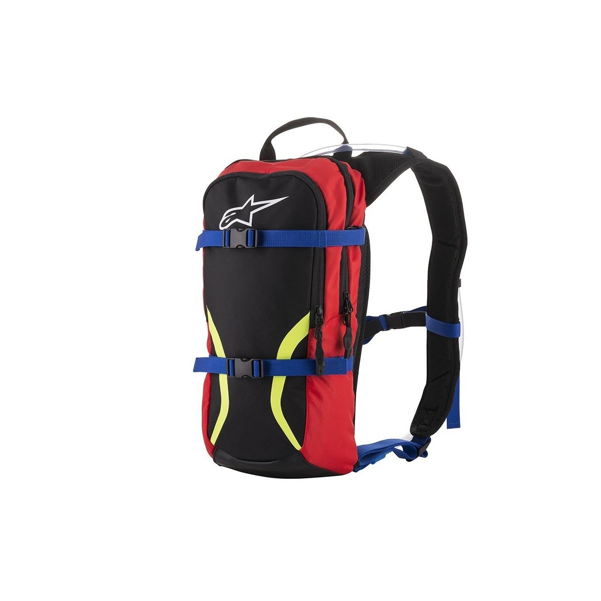 Sac à dos Hydratation Alpinestars Iguana Noir/Bleu/Rouge/Jaune Fluo 