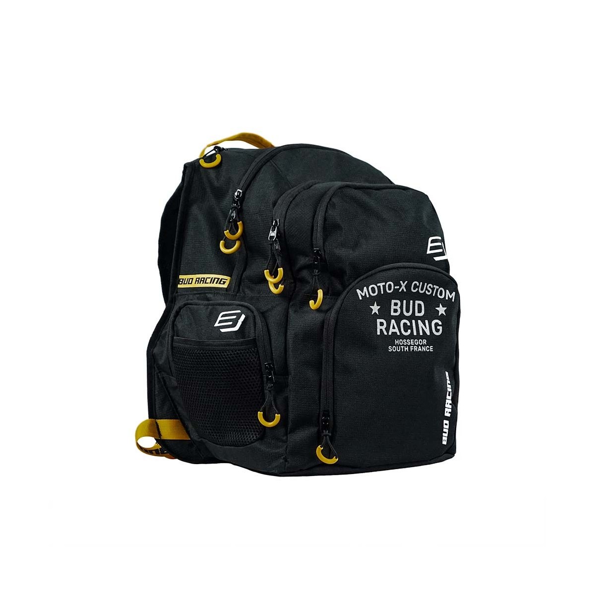 Sac à dos Multifonction Bud Racing Noir / Moutarde 