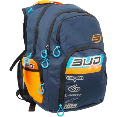 Sac à dos Multifonction Bud Racing "Race" Navy/Orange 