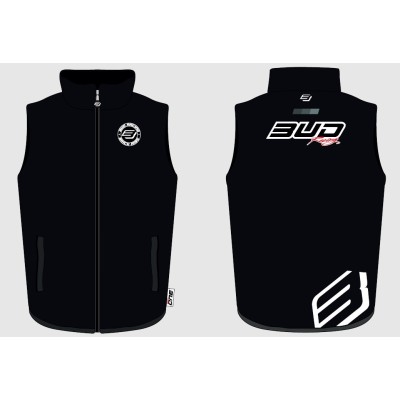 Bodywarmer enfant sans manche Bud Racing Noir  