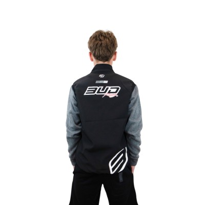 Bodywarmer sans manche Bud Racing Noir  