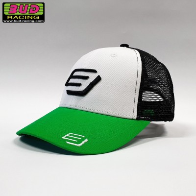 Casquette Bud Basic Vert/Blanc - Taille unique 