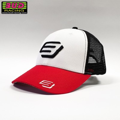 Casquette Bud Basic Rouge/Blanc - Taille unique 