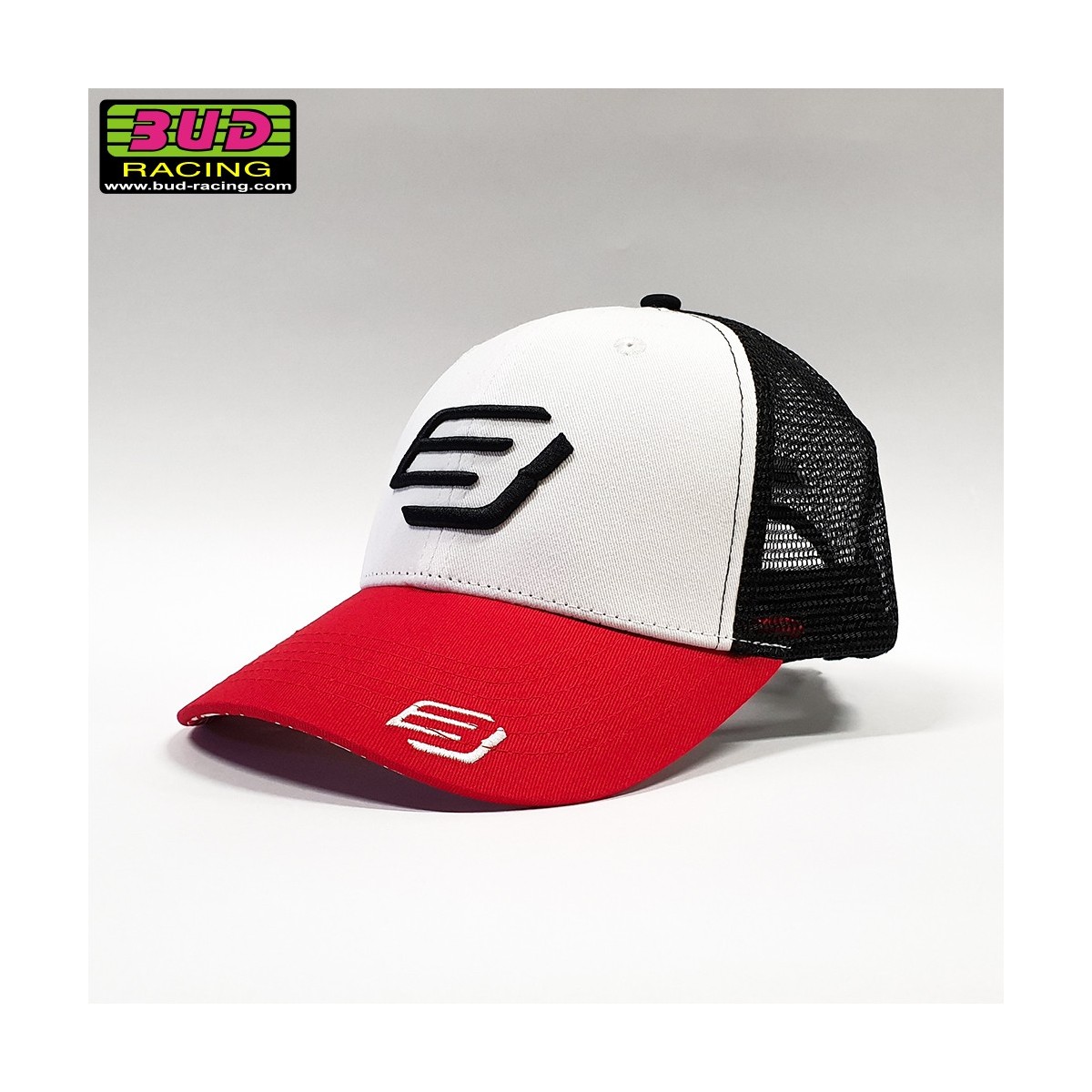 Casquette Bud Basic Rouge/Blanc - Taille unique 
