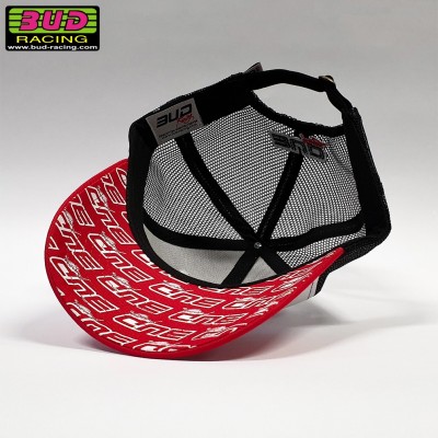 Casquette Bud Basic Rouge/Blanc - Taille unique 