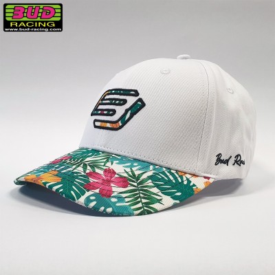 Casquette Bud Tropical Blanc - Taille unique 