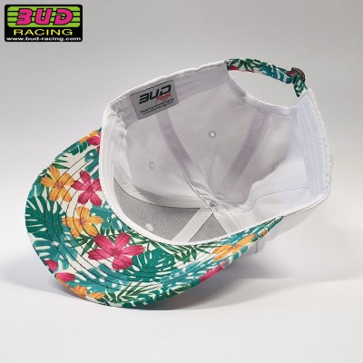 Casquette Bud Tropical Blanc - Taille unique 