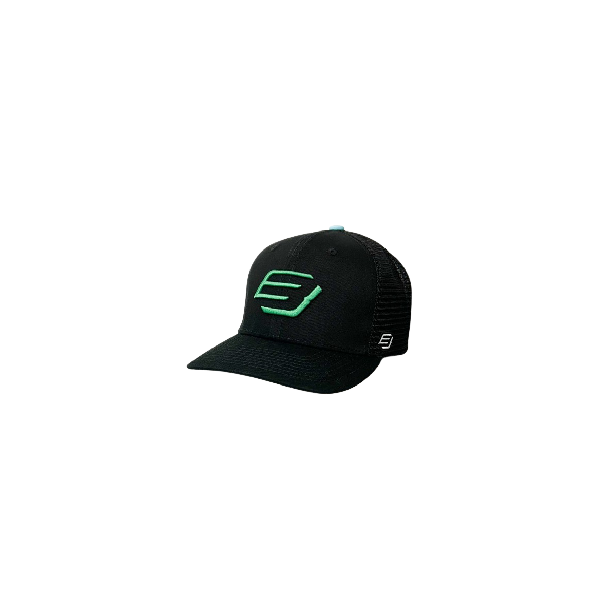 Casquette Bud Racing "B" Noir Aqua 