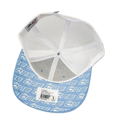 Casquette Bud Racing "B" Lavande Blanc 