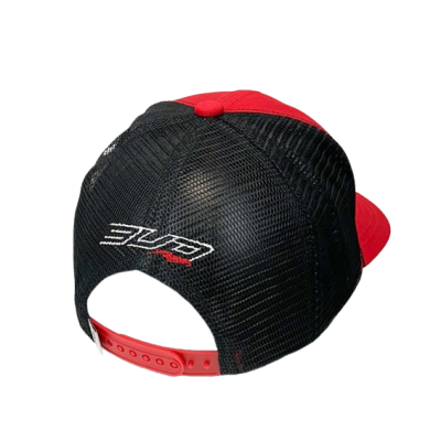 Casquette Bud Racing Dynamic Rouge Noir 
