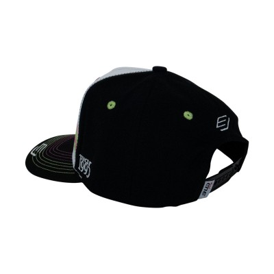 Casquette enfant Bud Racing Retro Noir Blanc 