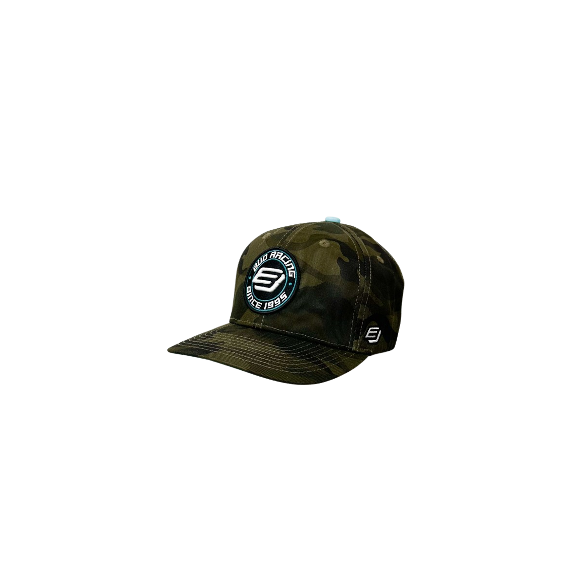 Casquette Bud Racing Patch Camo Aqua 