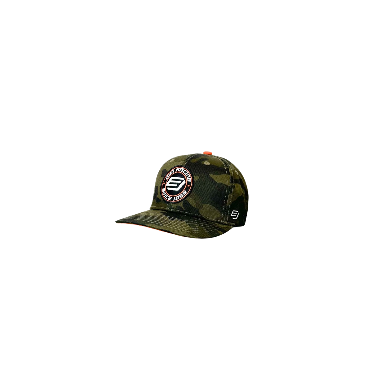 Casquette Bud Racing Patch Camo Orange 