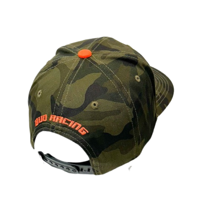 Casquette Bud Racing Patch Camo Orange 