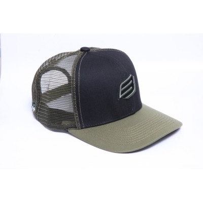 Casquette Bud Small Icon Black Army green- Taille unique 