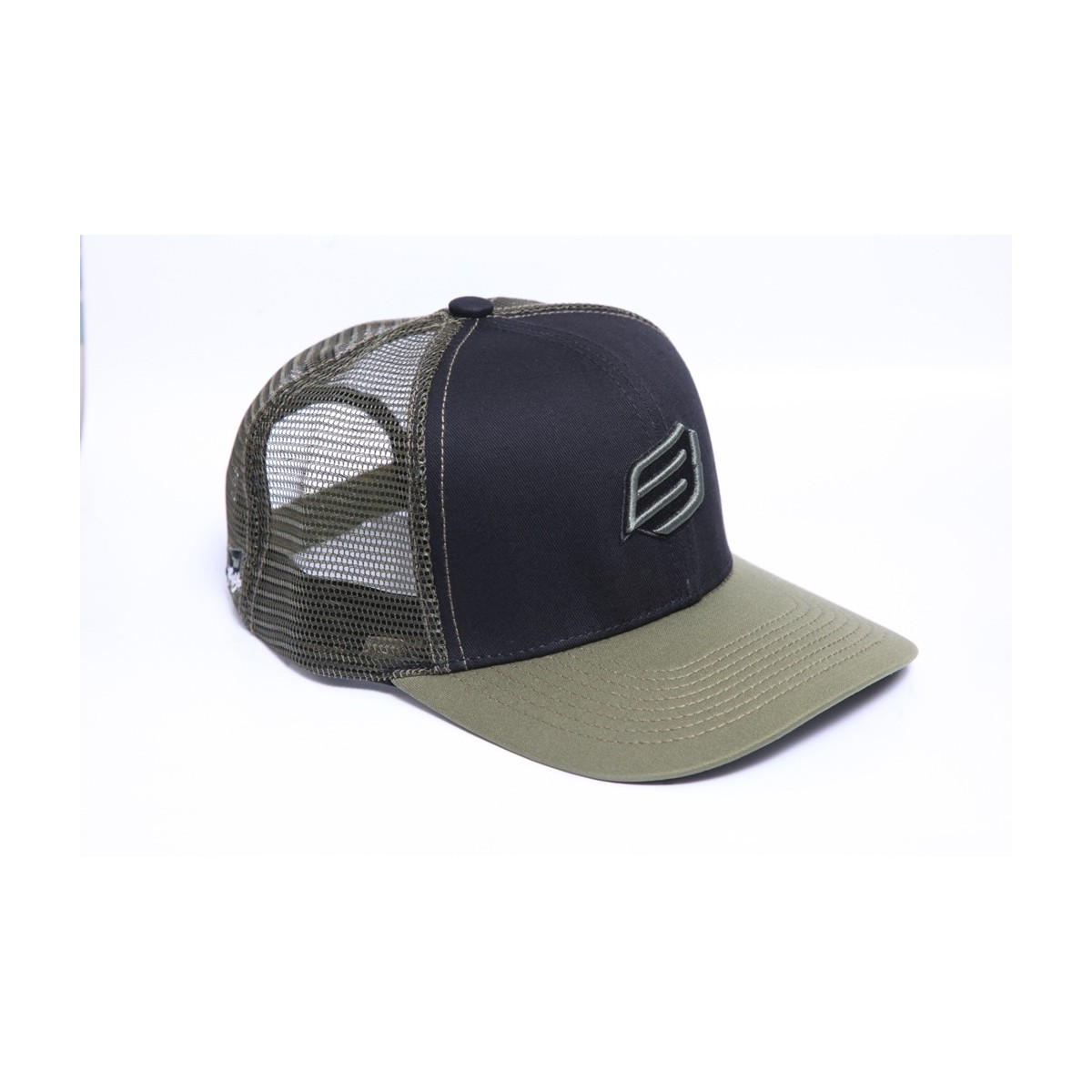 Casquette Bud Small Icon Black Army green- Taille unique 