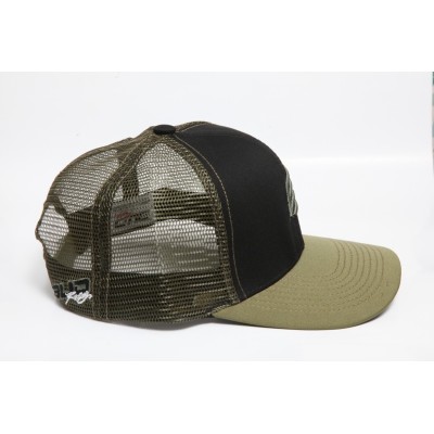 Casquette Bud Small Icon Black Army green- Taille unique 