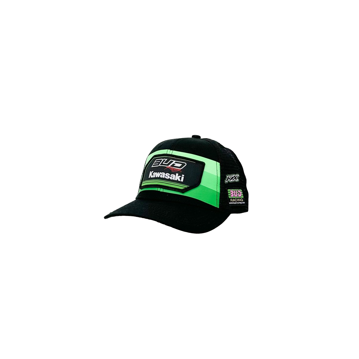 Casquette Team BUD RACING Noir Vert 