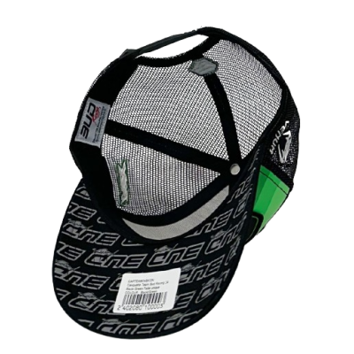 Casquette Team BUD RACING Noir Vert 