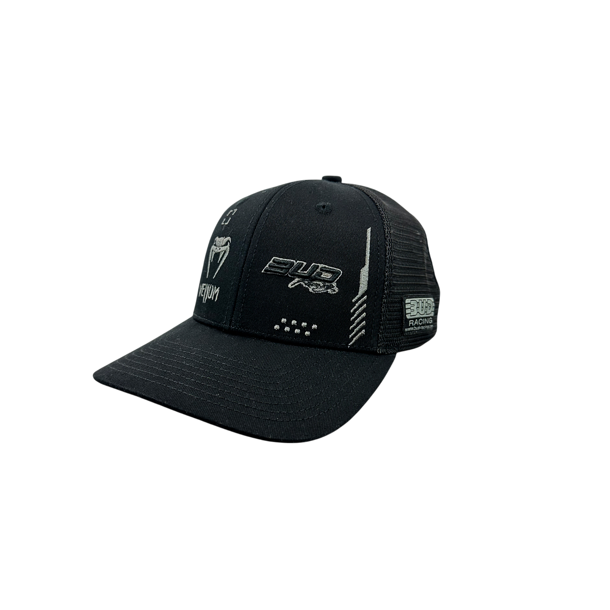 Casquette Team Bud Racing Noir Gris 