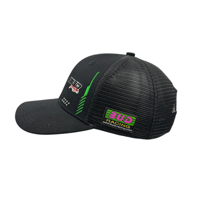 Casquette Team Bud Racing Vert Noir 