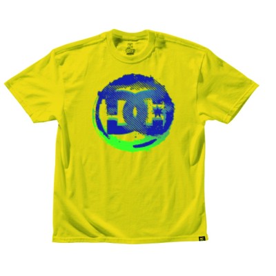 Tee shirt DC Shoes enfant Indexa safety yellow 