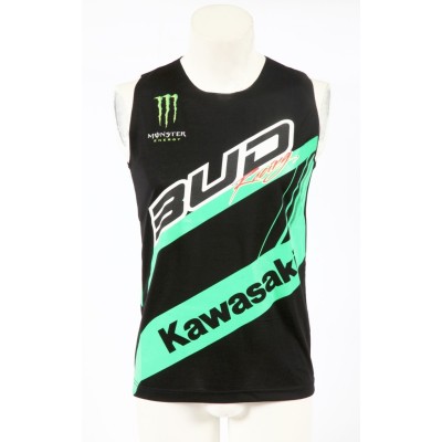 Débardeur fille Staff Bud Racing 17 vert/noir 