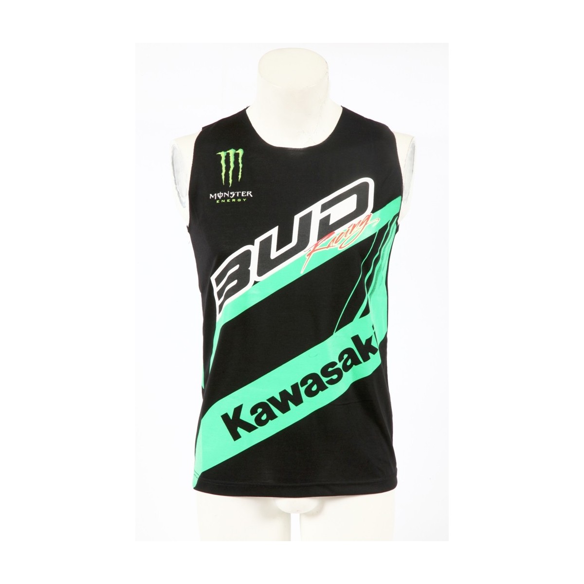 Débardeur fille Staff Bud Racing 17 vert/noir 