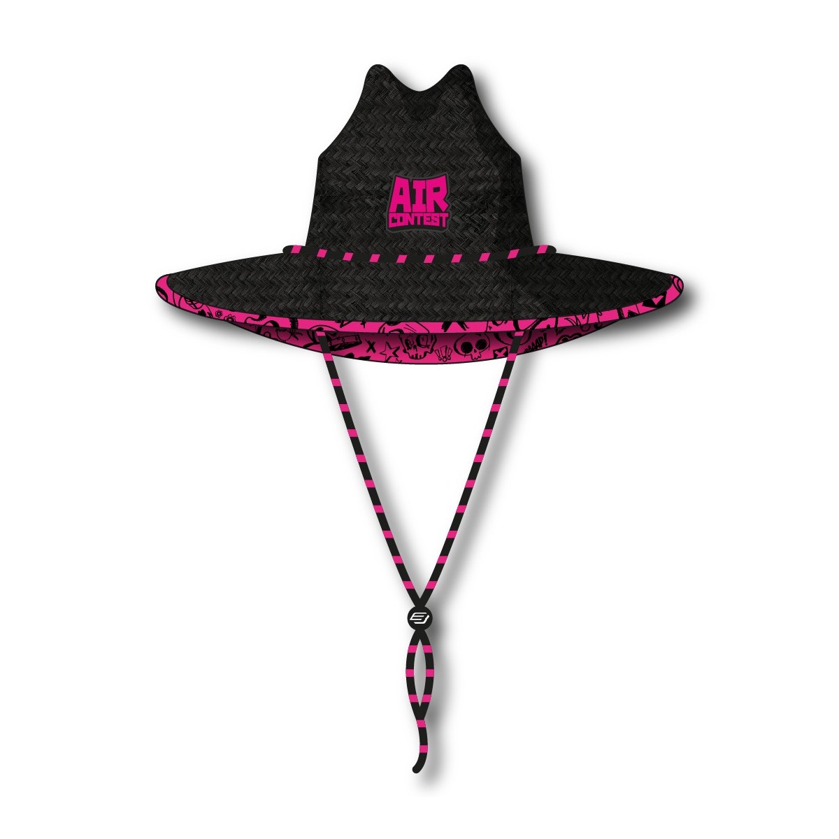 Chapeau de paille Air Contest Noir 