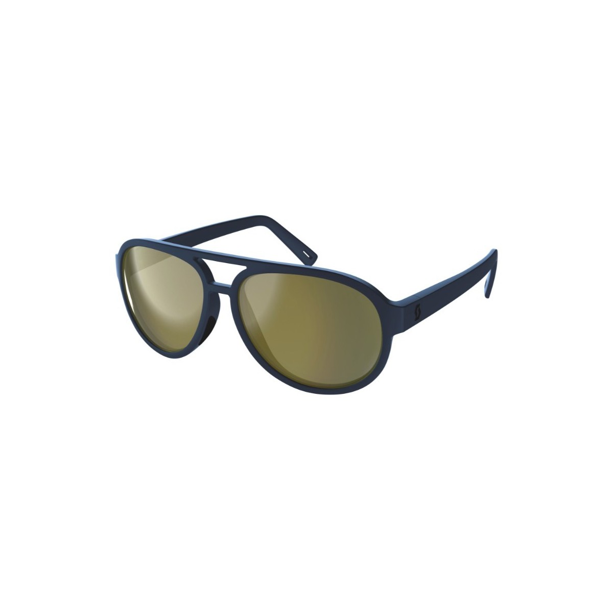 Lunettes Solaires Scott Bass Bleu Sousmarinier / Chrome Or 