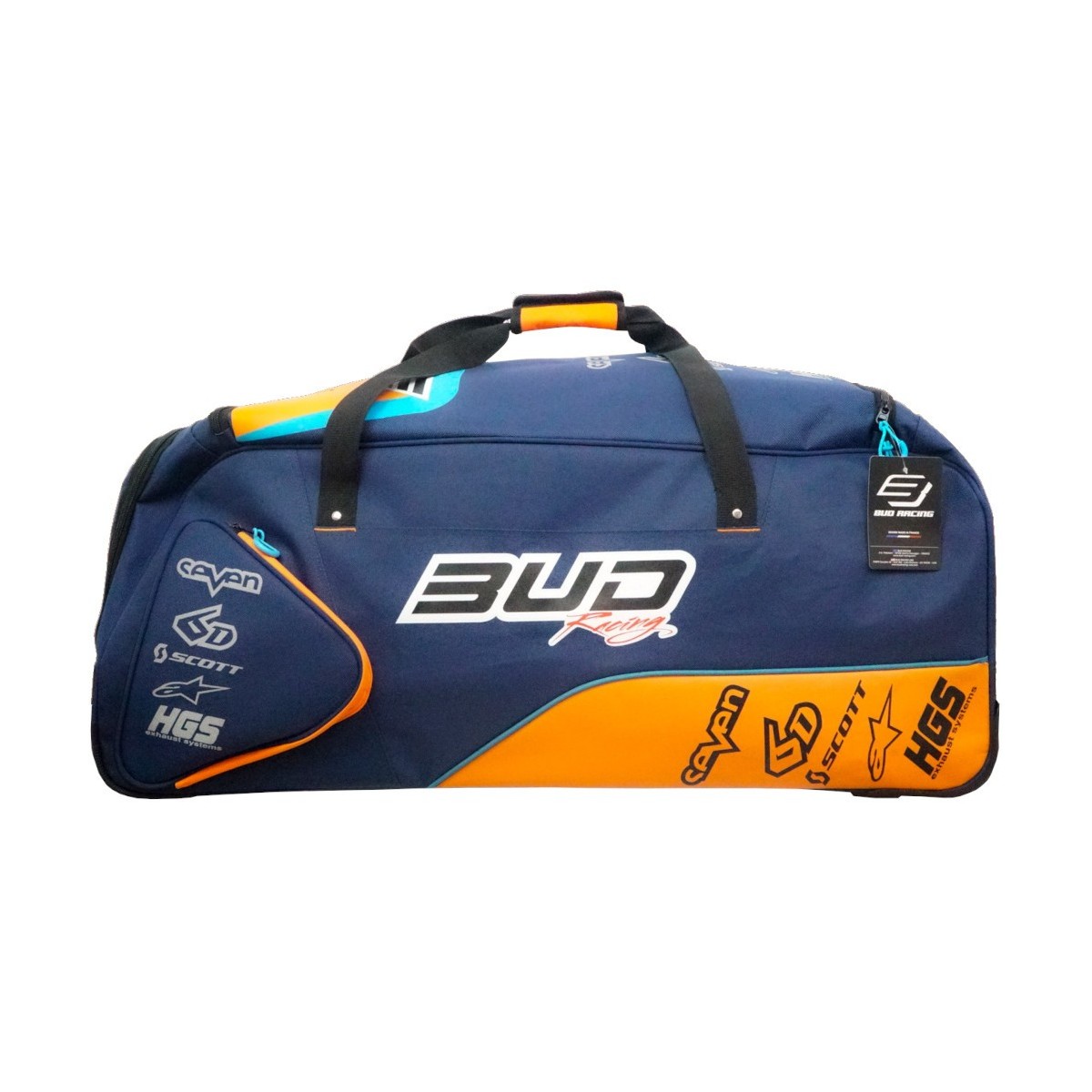 Sac de voyage à Roulettes Bud Racing Race Navy/Orange 