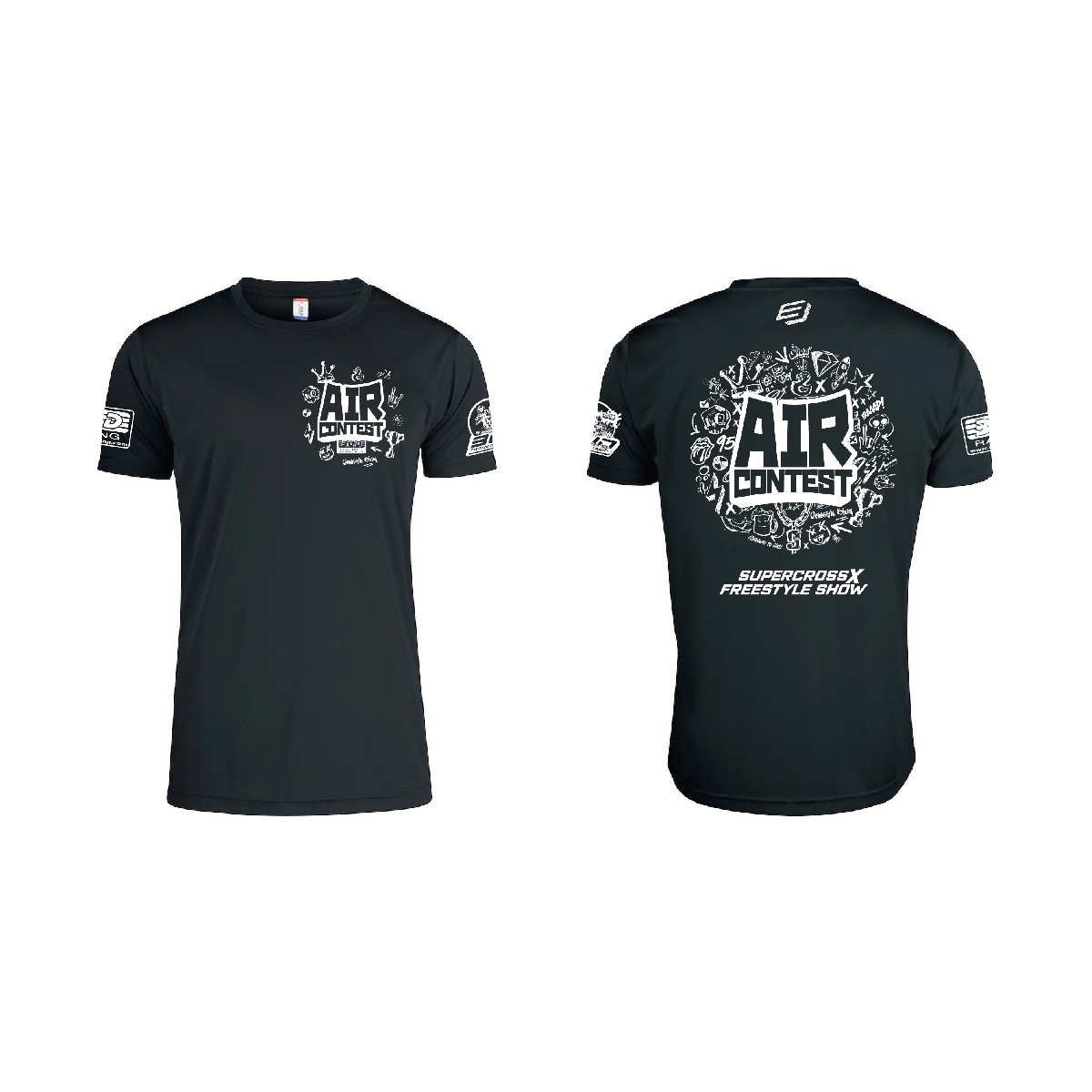 Tee Shirt BUD Air Contest Noir 