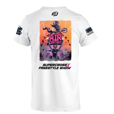 Tee Shirt enfant BUD Air Contest Blanc 