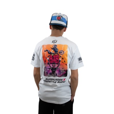 Tee Shirt enfant BUD Sand Bike Festival Blanc 